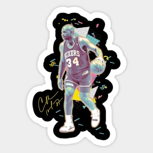 Charles Barkley The Chuck Basketball Legend Signature Vintage Retro 80s 90s Bootleg Rap Style Sticker